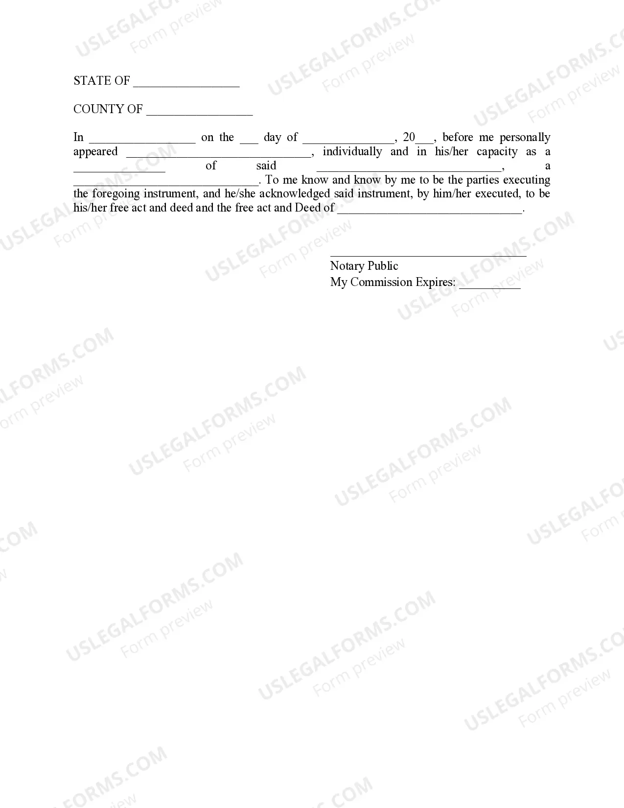 Preview Manager's Certificate