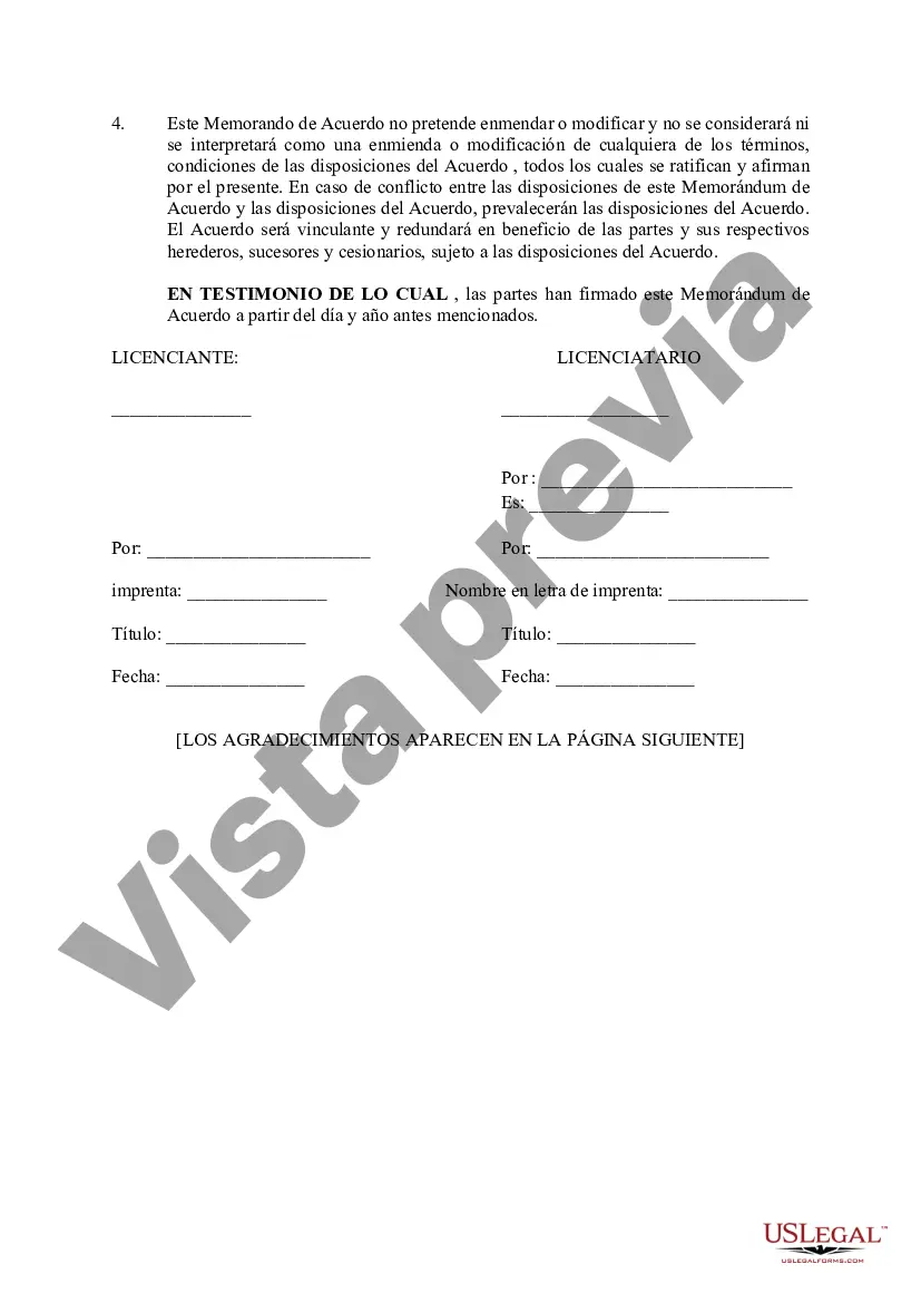 Preview Memorando de acuerdo