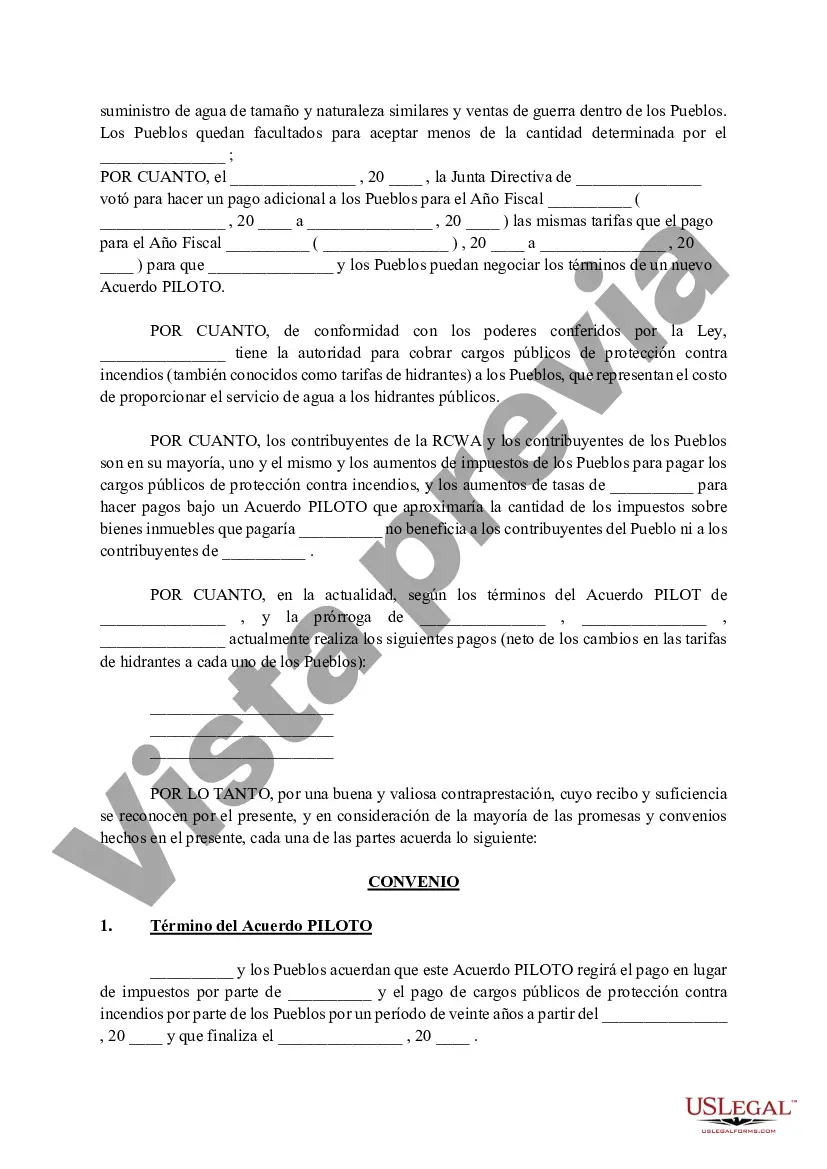 Preview Acuerdo de pago en lugar de impuestos