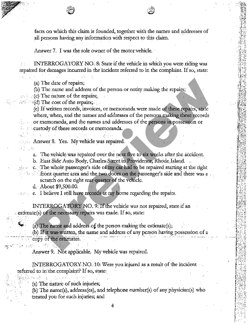 Get A04 Answers of Defendant to Plaintiffs' Interrogatories Preview A04 Answers of Defendant to Plaintiffs' Interrogatories