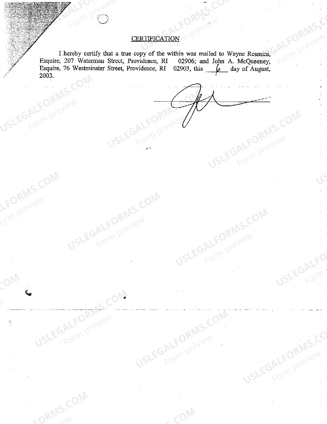 Preview A16 Co-Defendant's Answer to Crossclaim