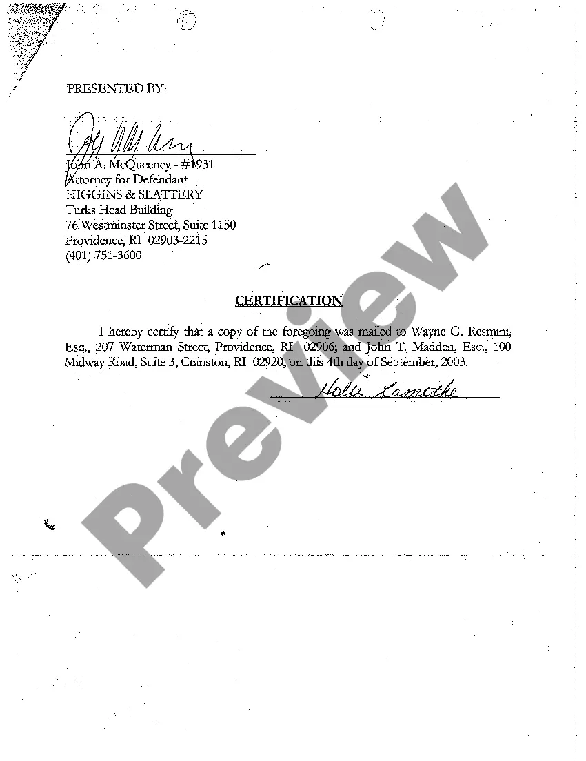 Get A19 Order Compelling Co-Defendant to File Answers to Interrogatories Preview A19 Order Compelling Co-Defendant to File Answers to Interrogatories
