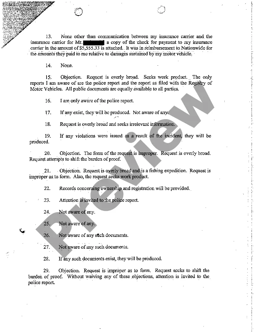 Preview A23 Co-Defendant Response to Plaintiffs' Request for Production