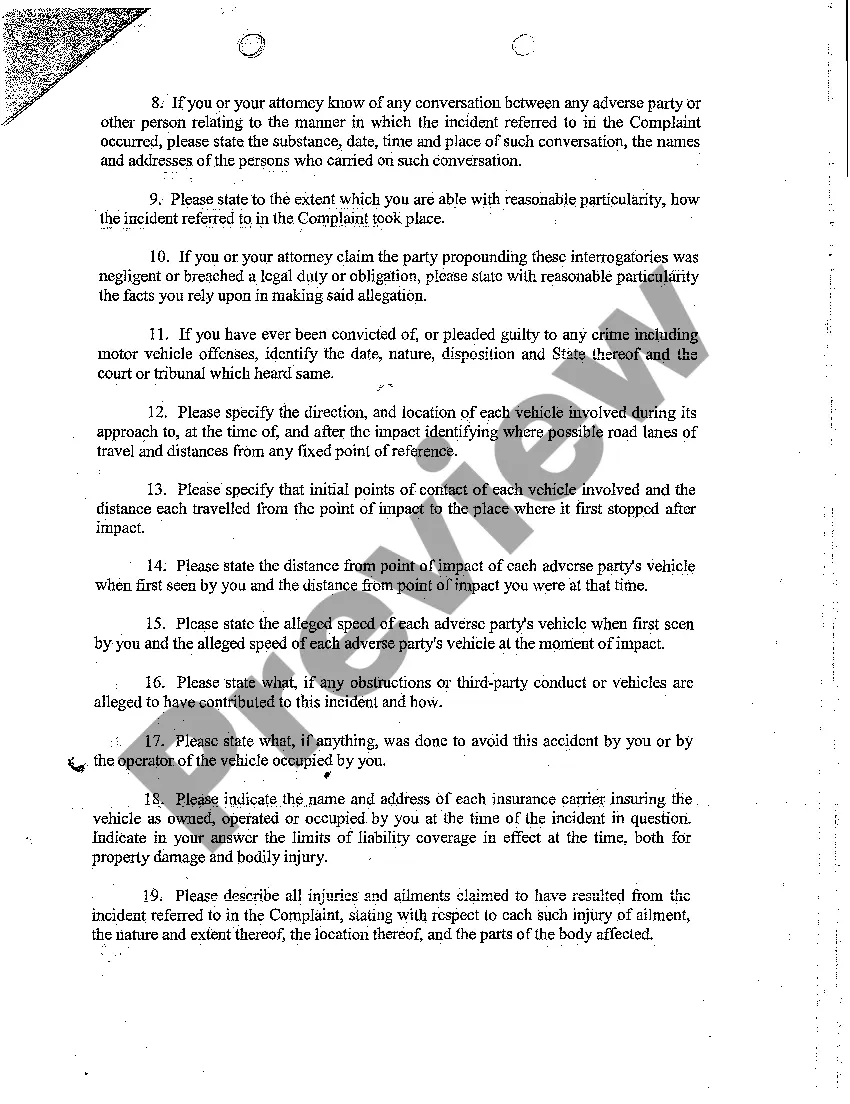 Get A27 Interrogatories to Plaintiff from Co-Defendant Preview A27 Interrogatories to Plaintiff from Co-Defendant