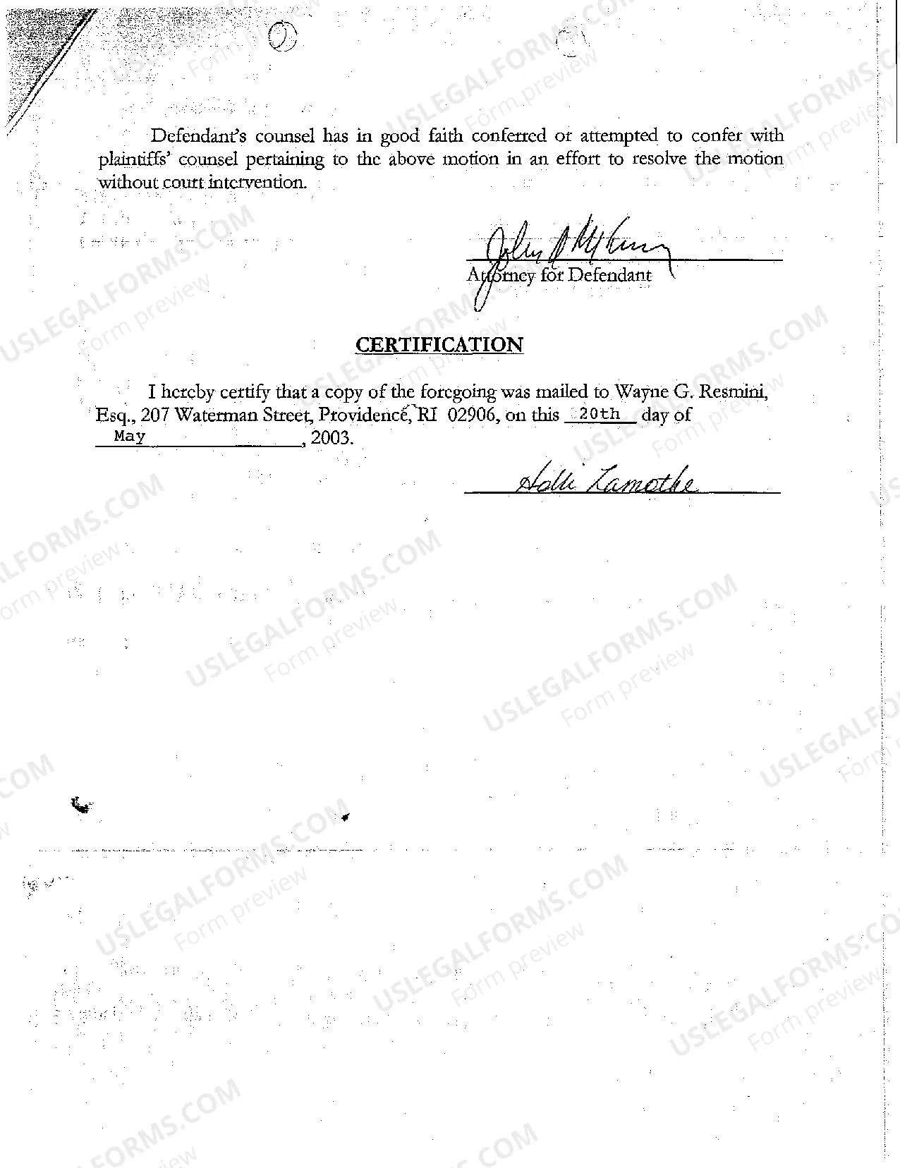 Preview A31 Defendant's Motion to Compel Co-Defendant to Answer Interrogatories