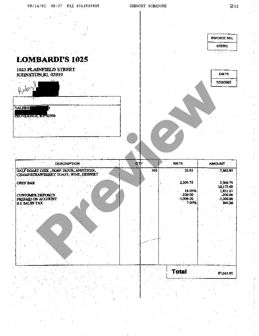 Preview A02 Complaint for Unpaid Goods and Services