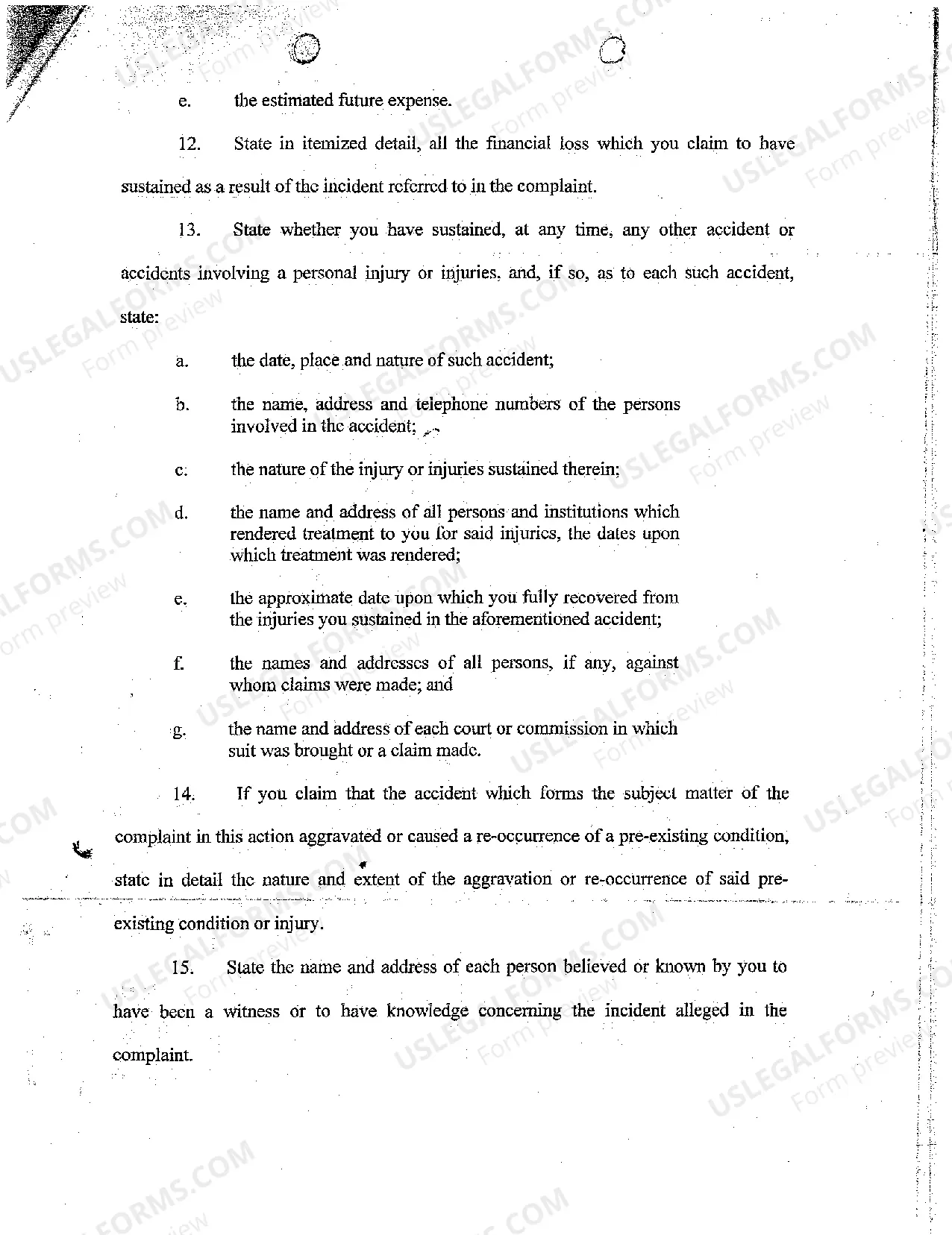 Preview A02 Interrogatories to Plaintiff