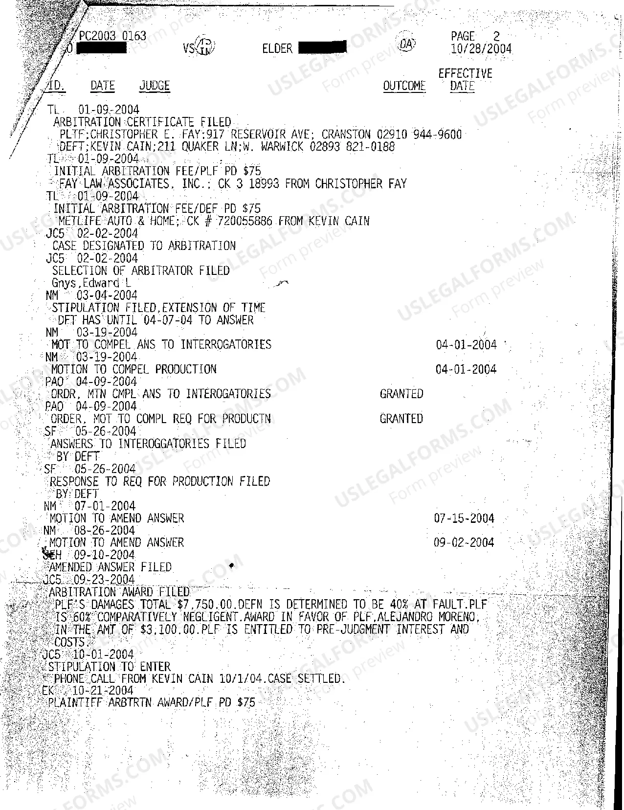 Preview A38 Stipulation of Dismissal With Prejudice