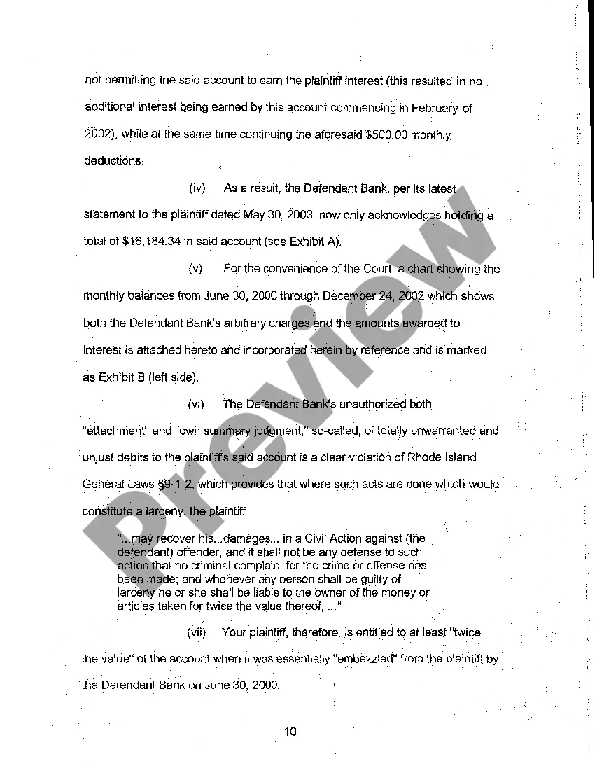 Preview A01 Amended Complaint for Injunctive Relief Stopping Foreclosure Sale of Property Because No Accounting on Mortgage Given