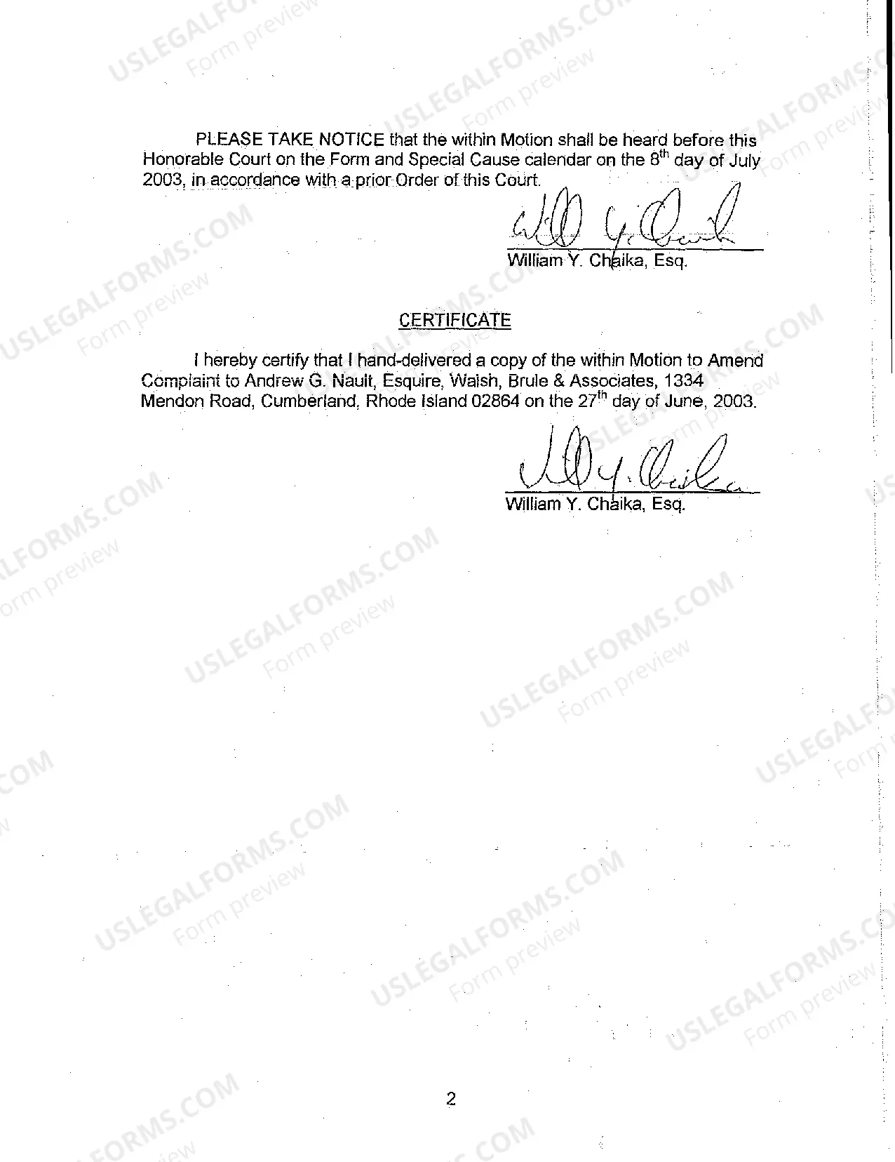 Preview A03 Plaintiff's Motion to Amend Complaint