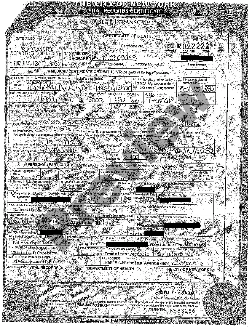 Preview A07 Waiver to Notice of Pendency of Petition