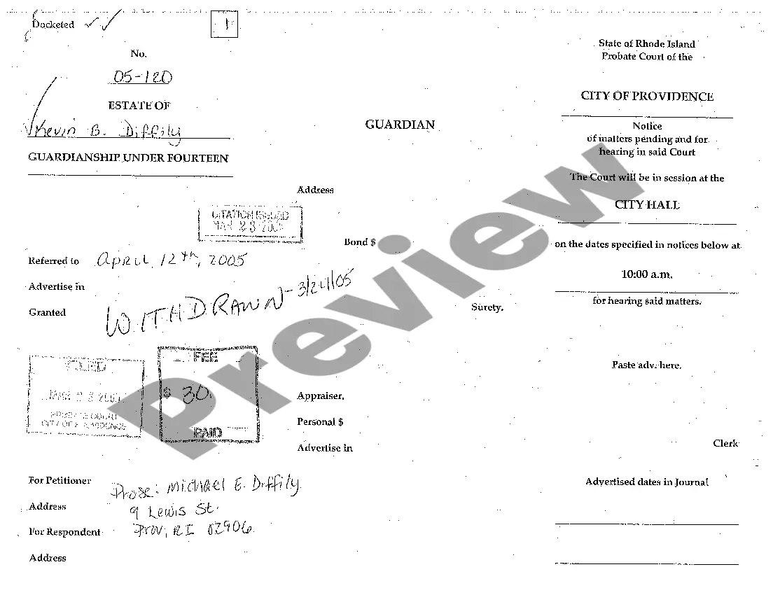 Preview A02 Decree Appointing Guardianship Form