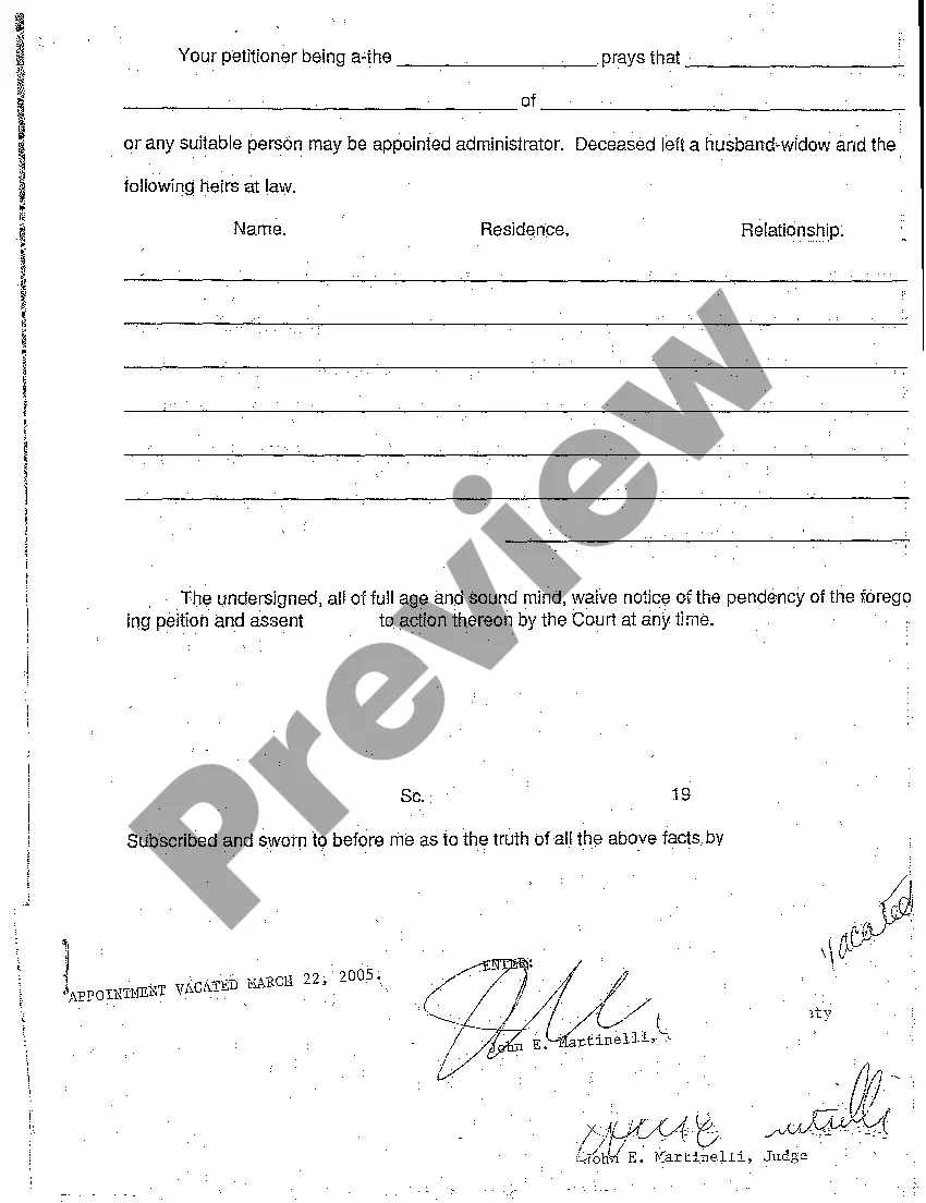 Preview A08 Decree Appointing Administrator