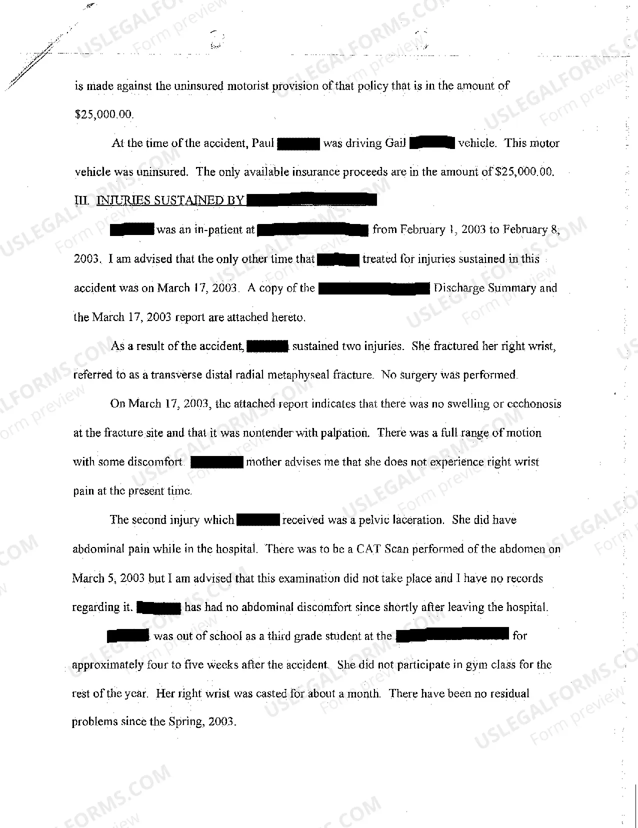 Preview A02 Guardian Ad Litem's Report