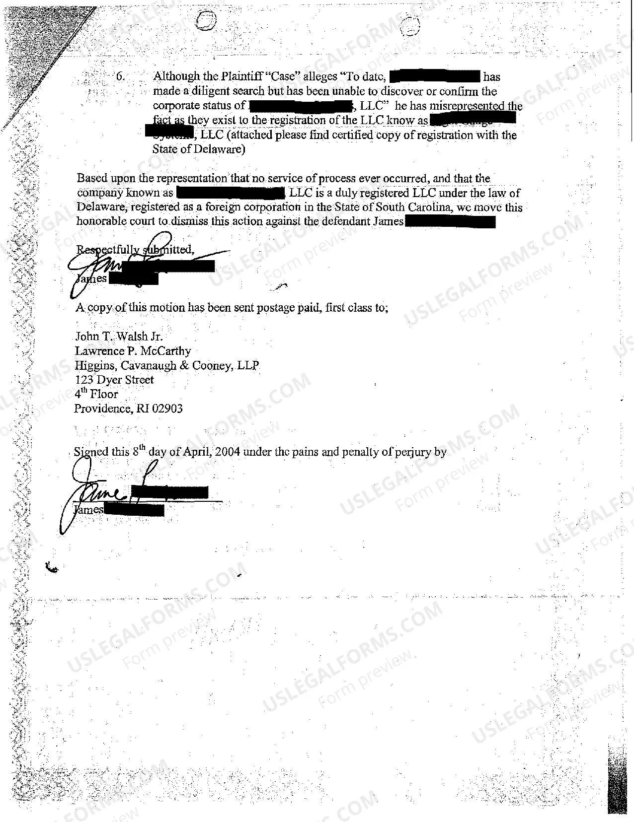 Preview A03 Motion for Hearing for Oral Proof of Claim