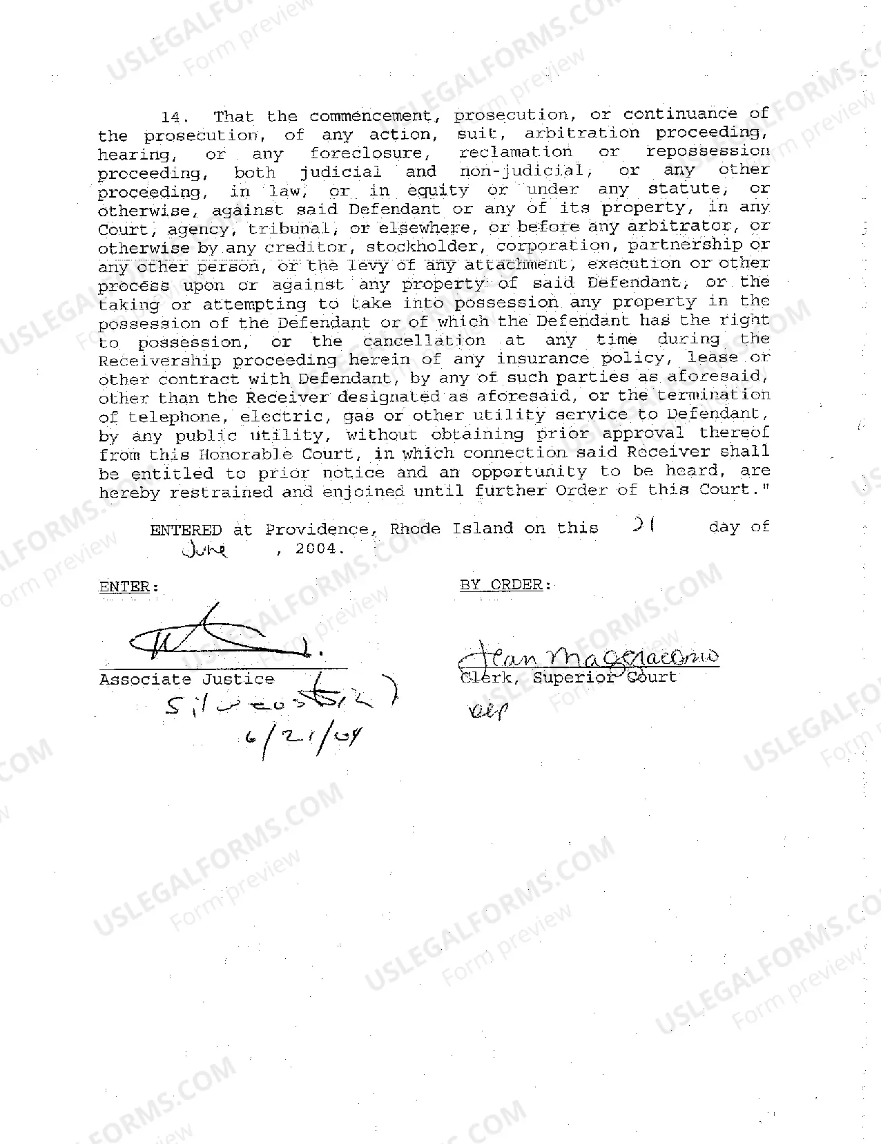 Preview A12 Receivership Notice