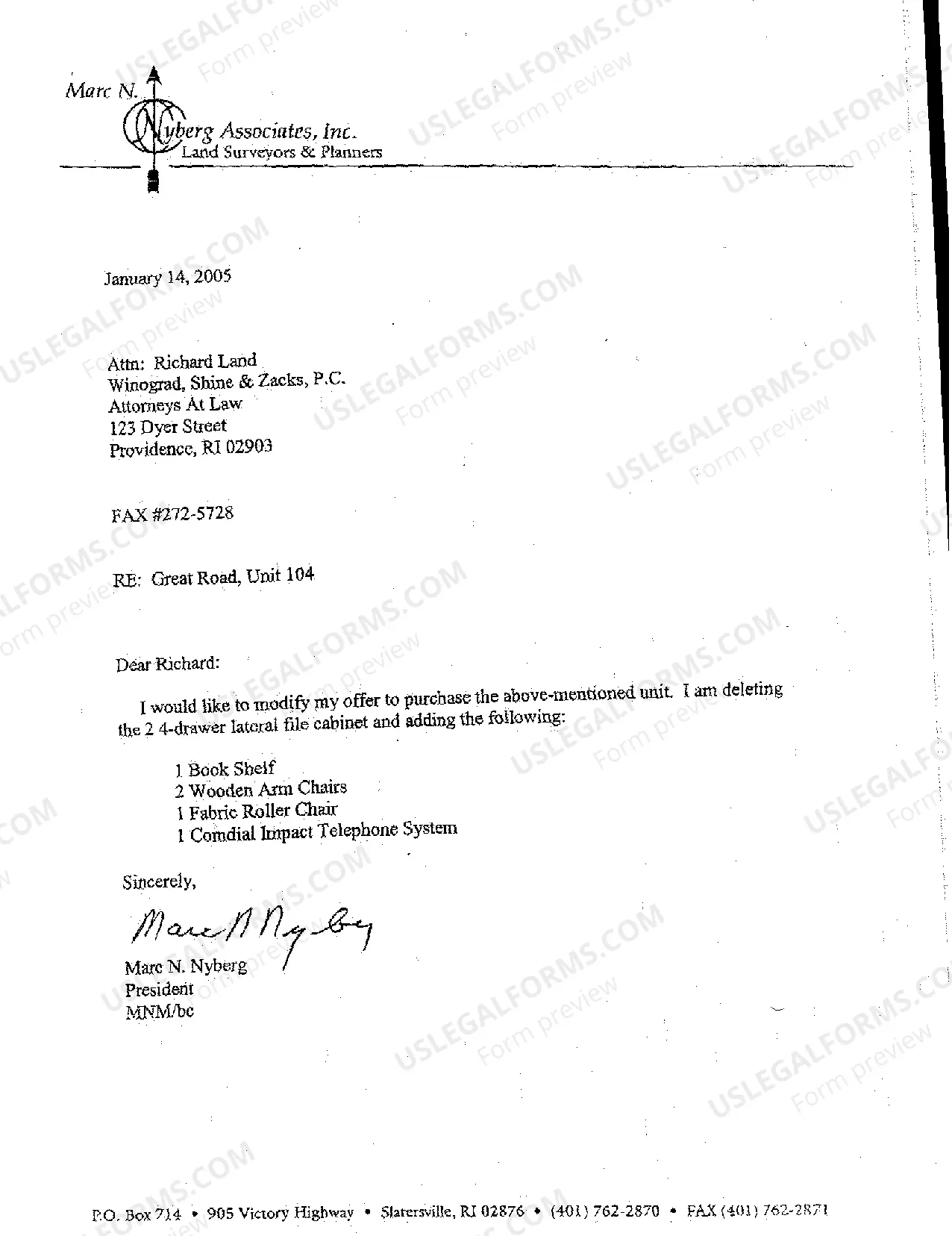 Preview A18 Offer to Purchase