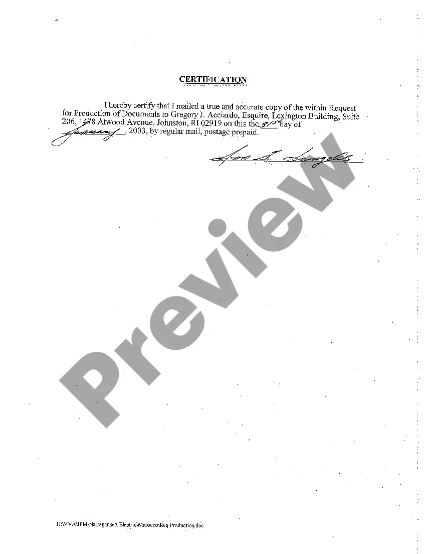 Get A03 Plaintiff's First Request for Production of Documents Preview A03 Plaintiff's First Request for Production of Documents