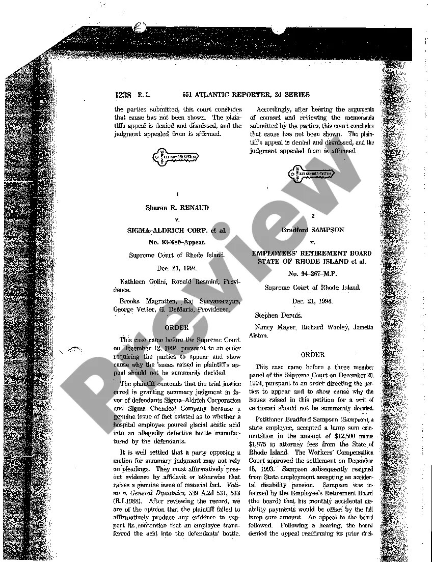 Preview A04 Motion and Order for Summary Judgment