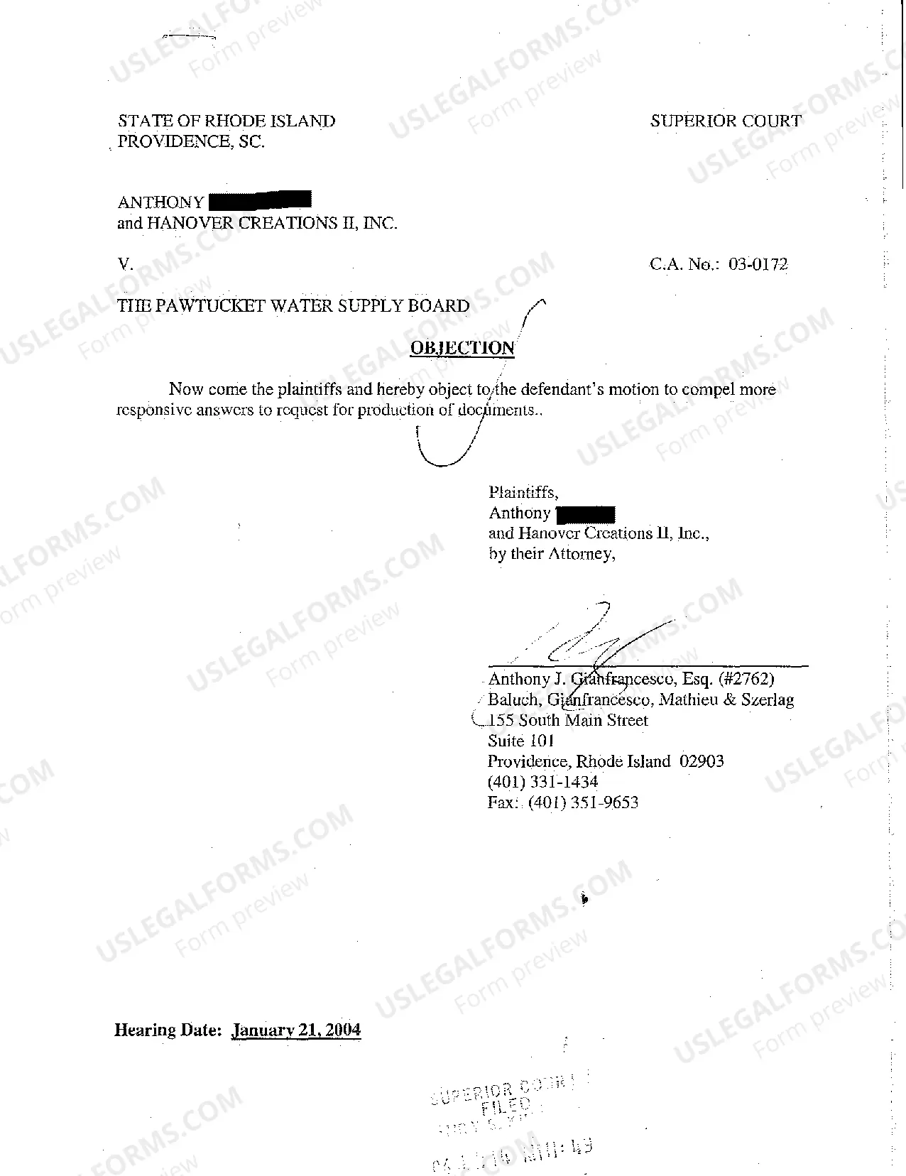 Preview A09 Supplemental Request for Production of Documents Addressed to Plaintiff