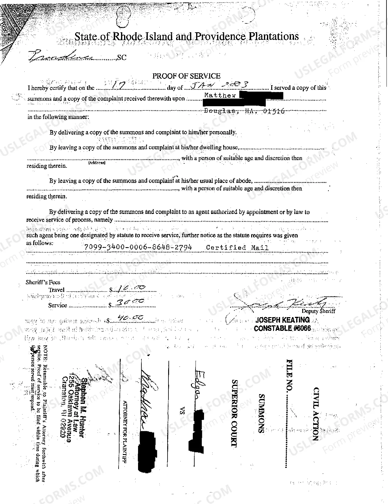 Preview A01 Complaint for Personal Injury to Pedestrian Due to Negligent Operation of Motor Vehicle