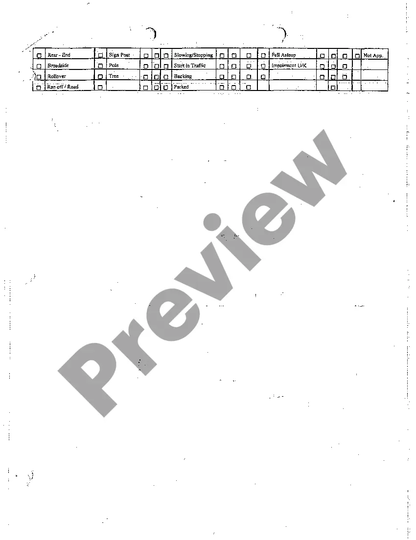 Preview A15 Uniform Accident Report