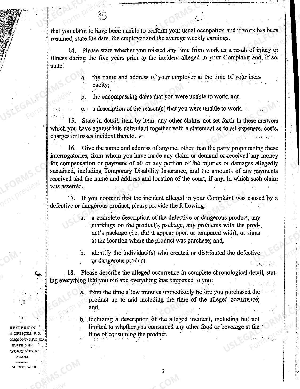 Preview A04 Answer of Defendant