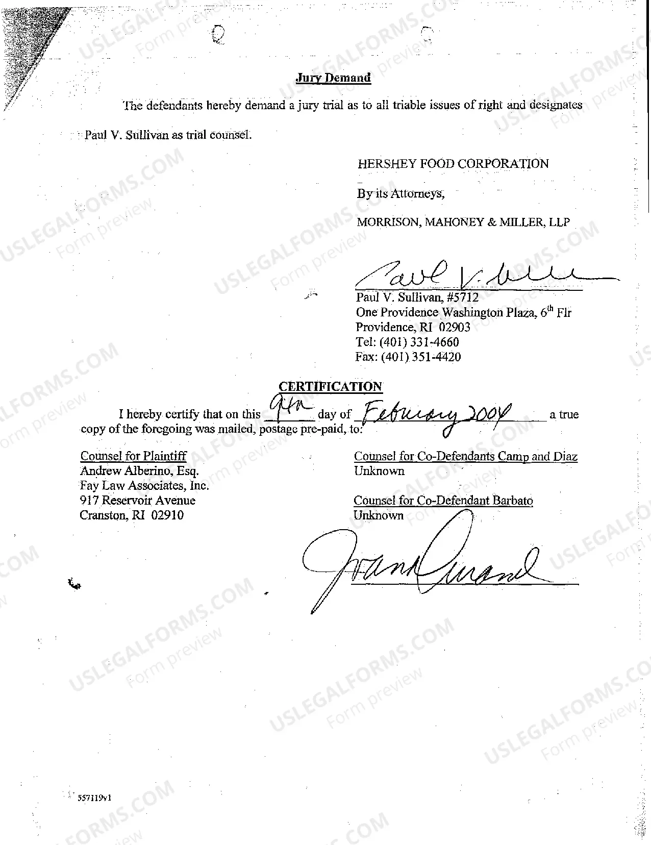 Preview A06 Defendant's Answer