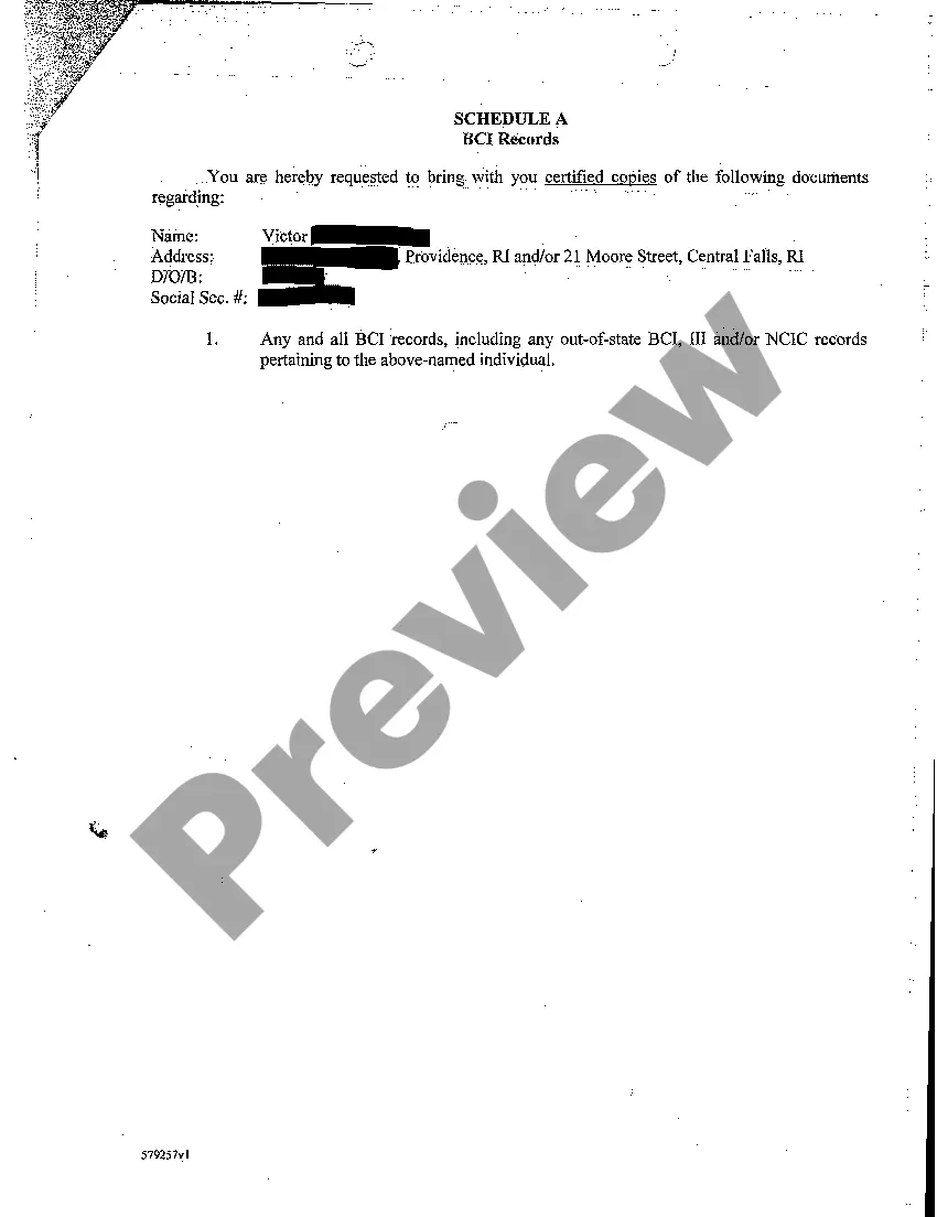 Get A45 Notice of Deposition of Record Keeper for State of Rhode Island Preview A45 Notice of Deposition of Record Keeper for State of Rhode Island