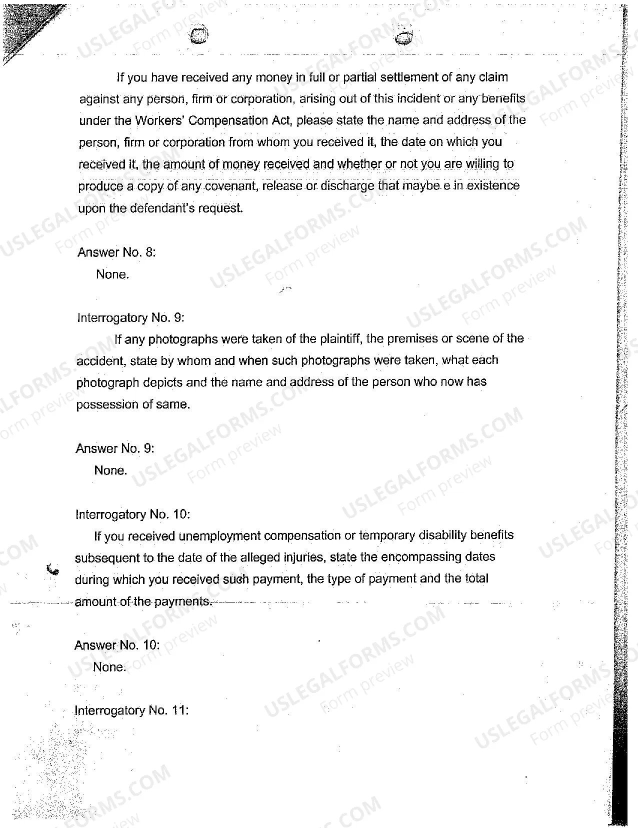 Preview A09 Plaintiff's Answer to Defendant's Interrogatories