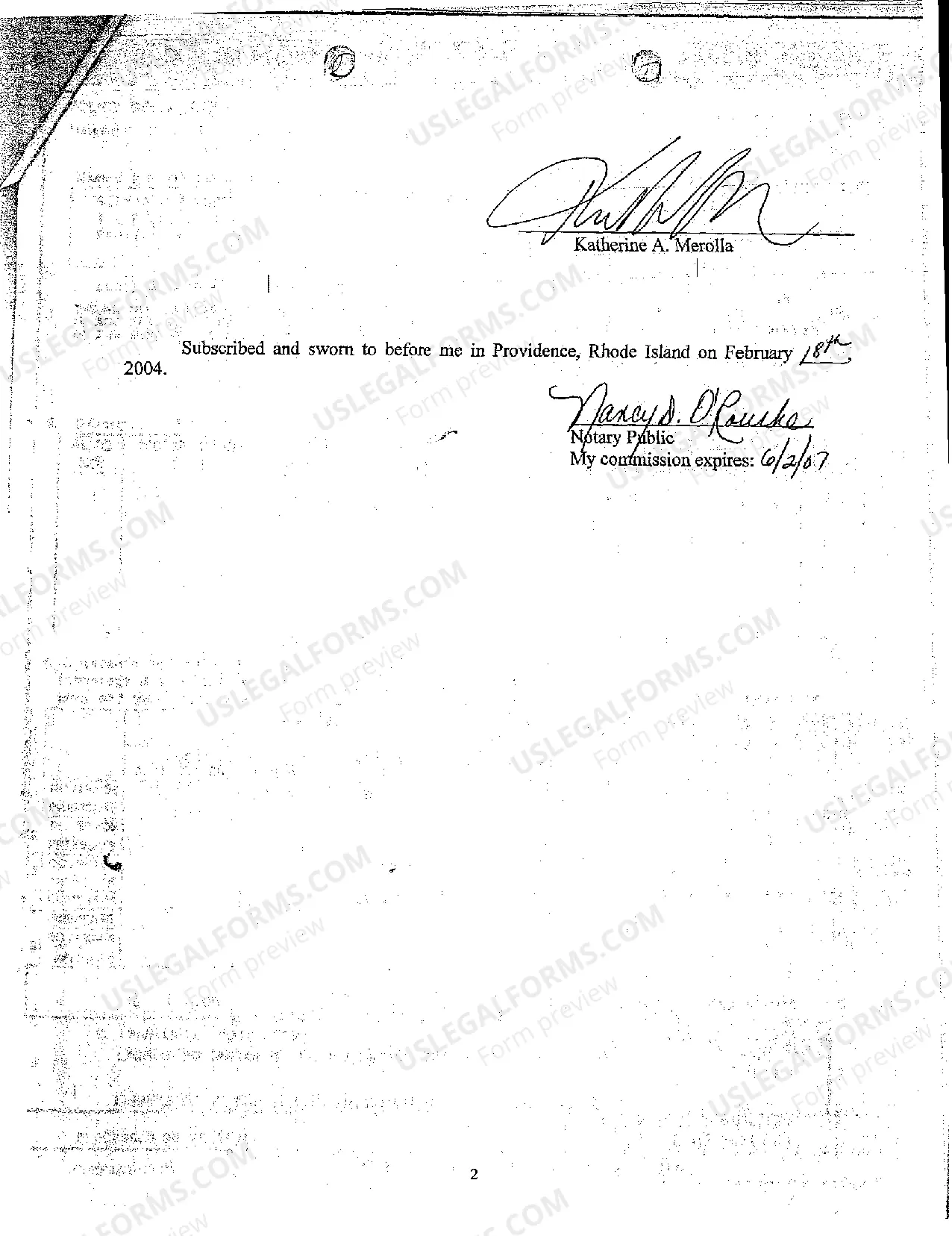 Preview A04 Affidavit of Plaintiff's Counsel