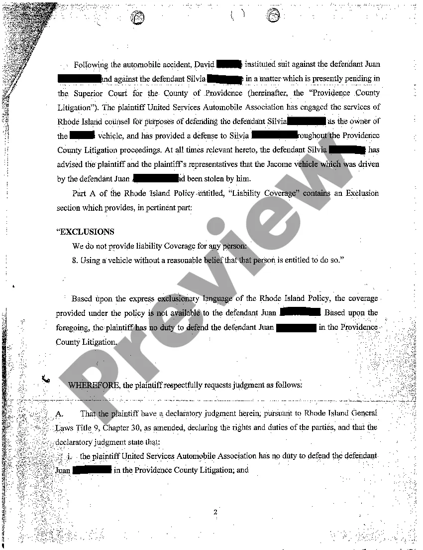 Preview A16 Memorandum of Law in Support of Application of Plaintiff for Judgment Against Defendants