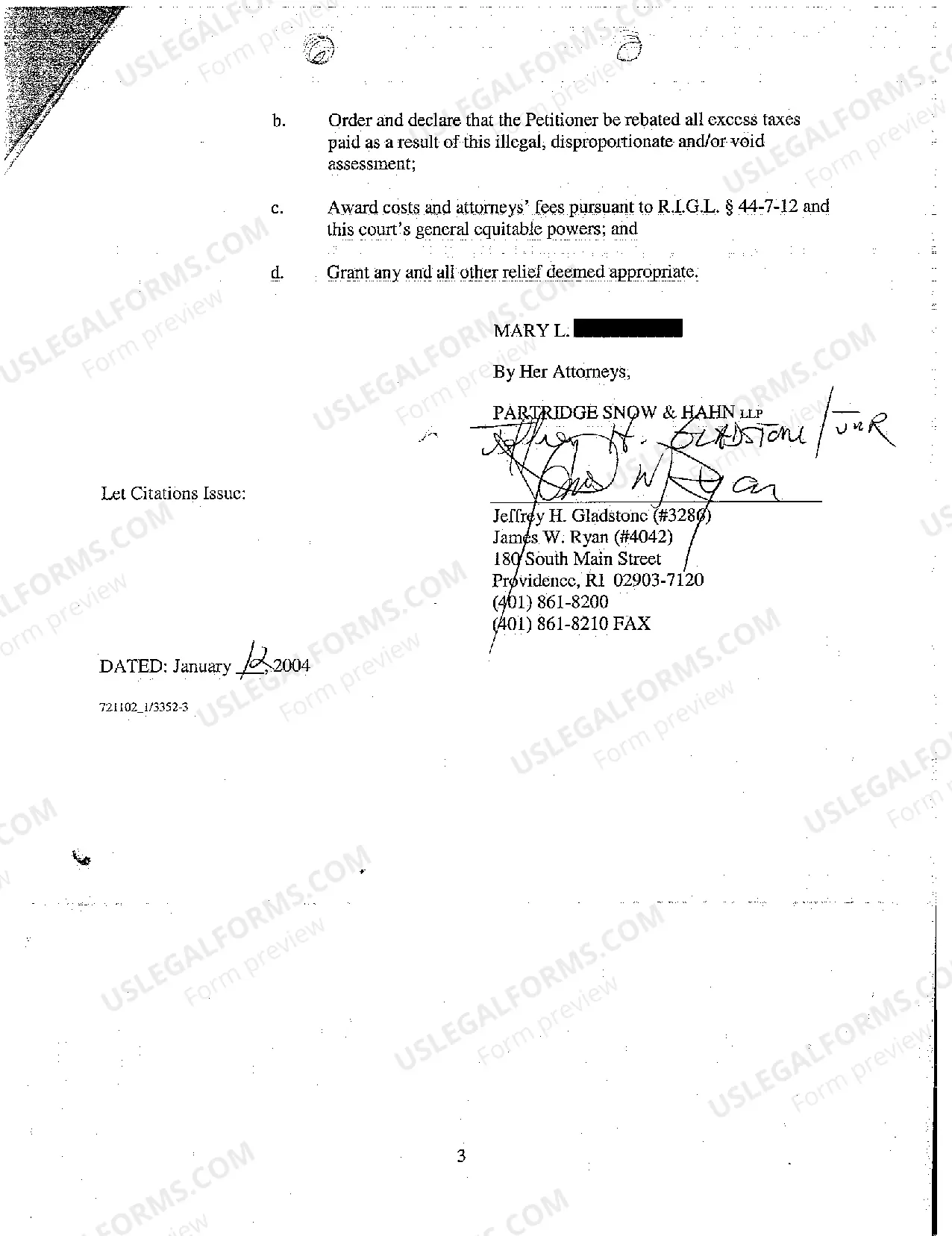 Preview A02 Complaint for Excessive Property Tax Against Tax Assessor and Tax Collector