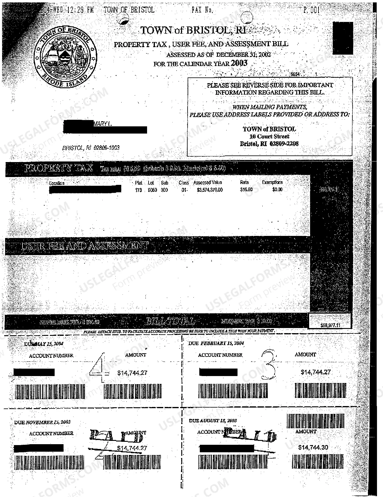 Preview A02 Complaint for Excessive Property Tax Against Tax Assessor and Tax Collector