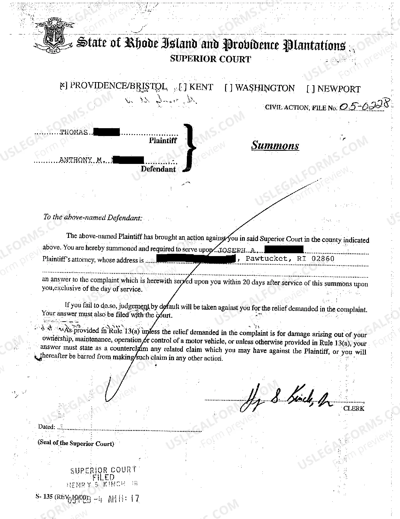 Preview A01 Complaint for Return of Loan Made to Friend for Funeral Expenses and Wedding Costs