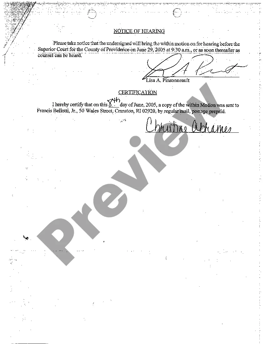 Preview A06 Plaintiff's Motion to Compel Defendant's Attendance at a Deposition