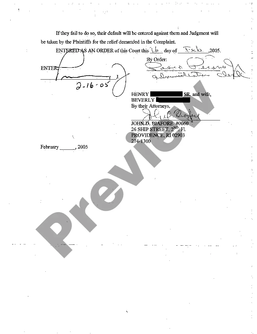 Preview A03 Order of Notice