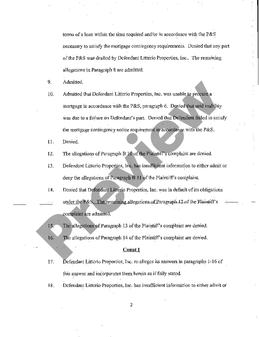 Get A04 Answer of Defendant Preview A04 Answer of Defendant