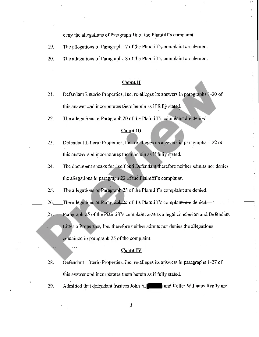 Get A04 Answer of Defendant Preview A04 Answer of Defendant