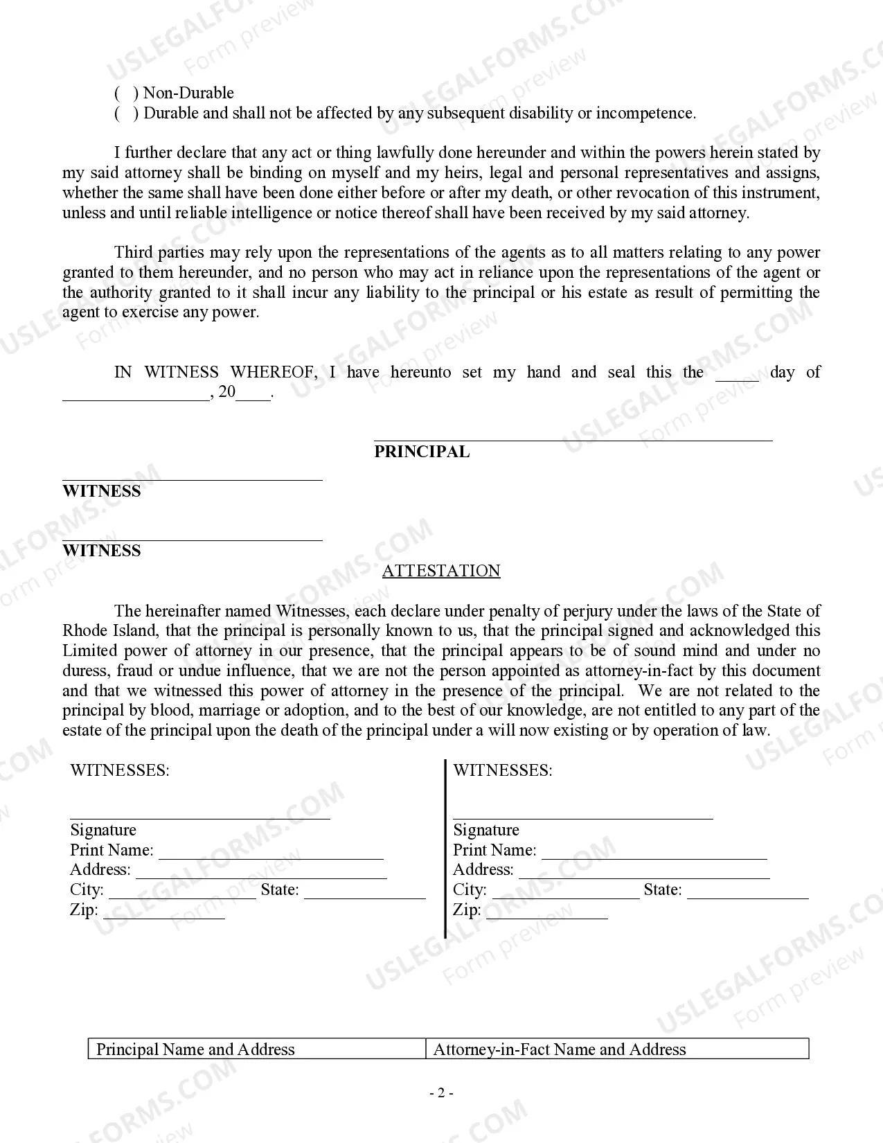 Preview Limited Power of Attorney for Stock Transactions and Corporate Powers