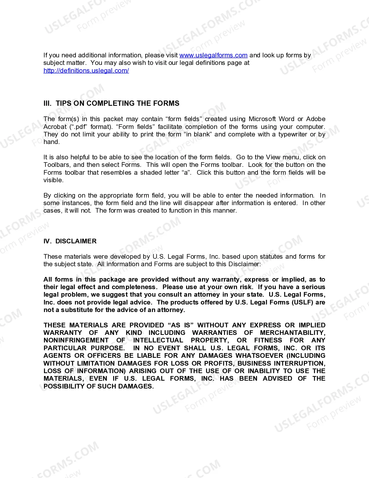 Preview Rhode Island Commercial Lease Package