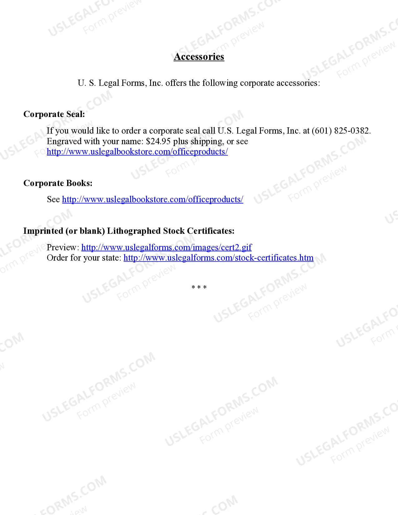 Preview Sample Corporate Records for a Rhode Island Professional Corporation