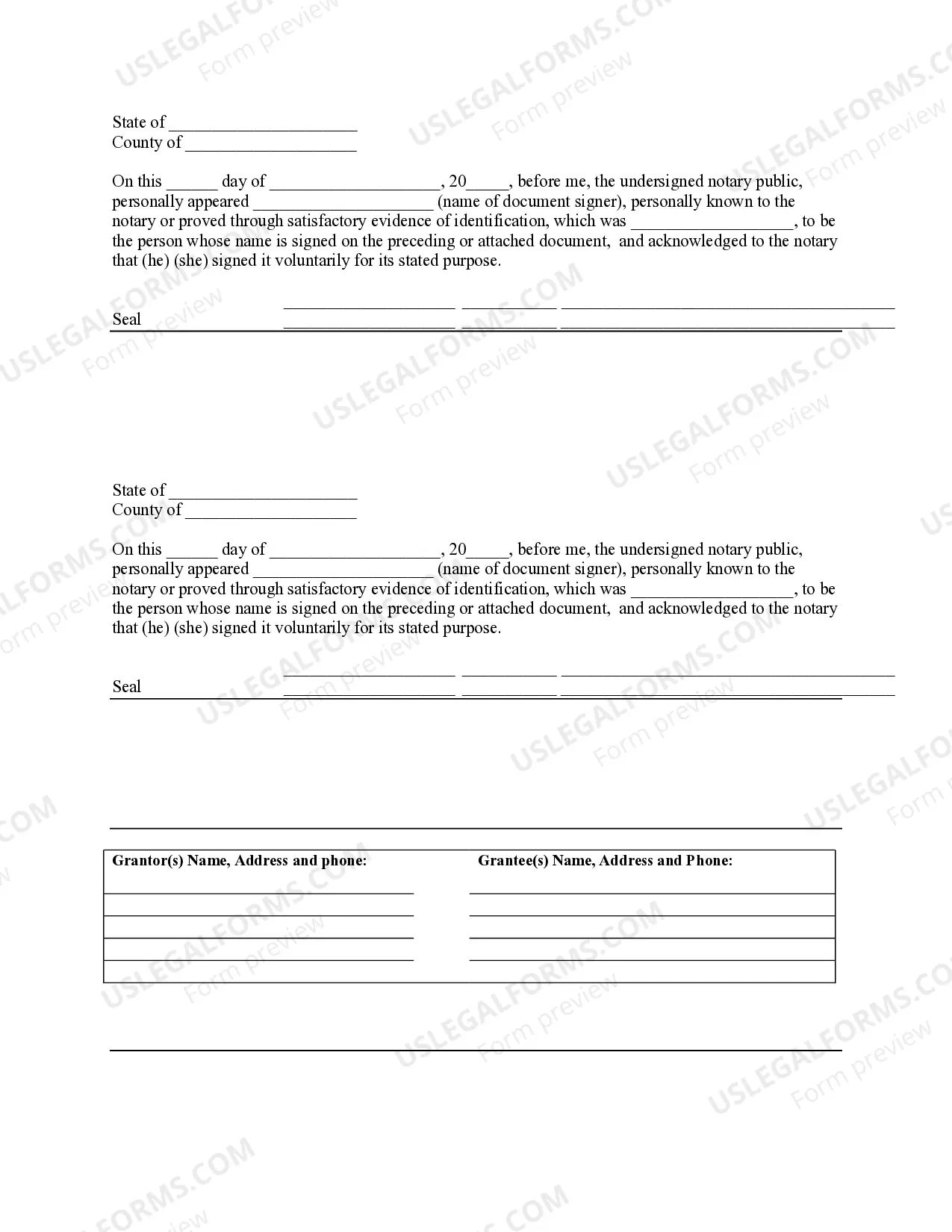 Preview Warranty Deed for Parents to Child with Reservation of Life Estate