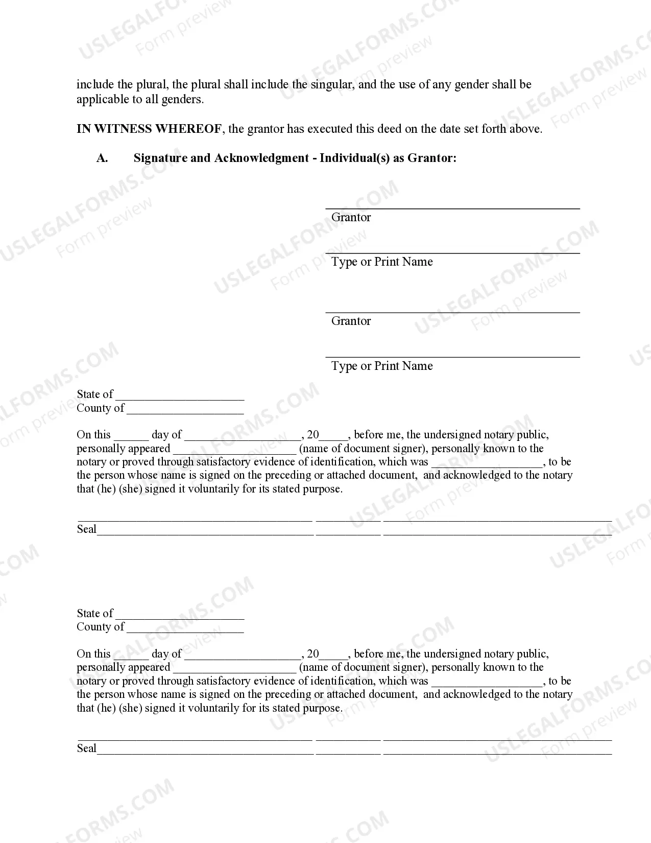 Preview Warranty Deed from Limited Partnership or LLC is the Grantor, or Grantee