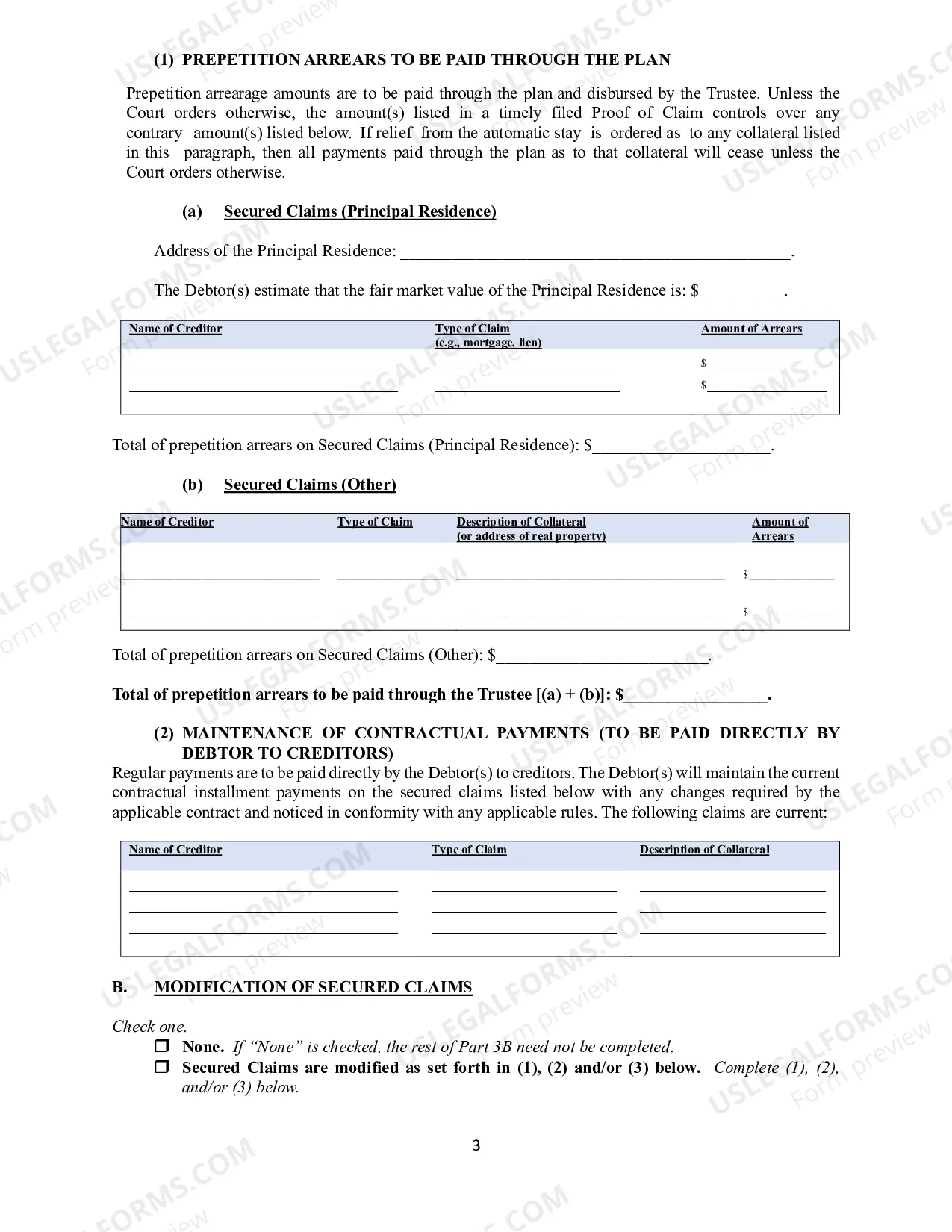 Preview Amended Chapter 13 Plan and Applicable Motion