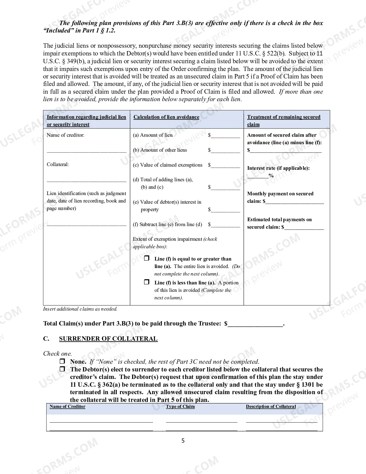 Preview Amended Chapter 13 Plan and Applicable Motion