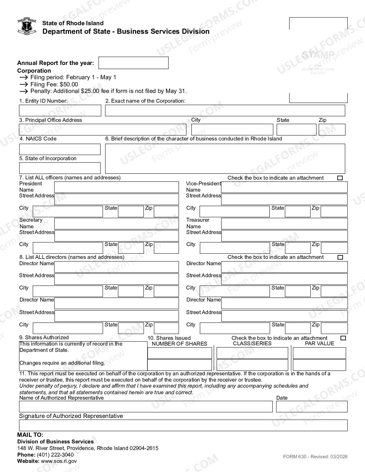 Preview Business Corporation
