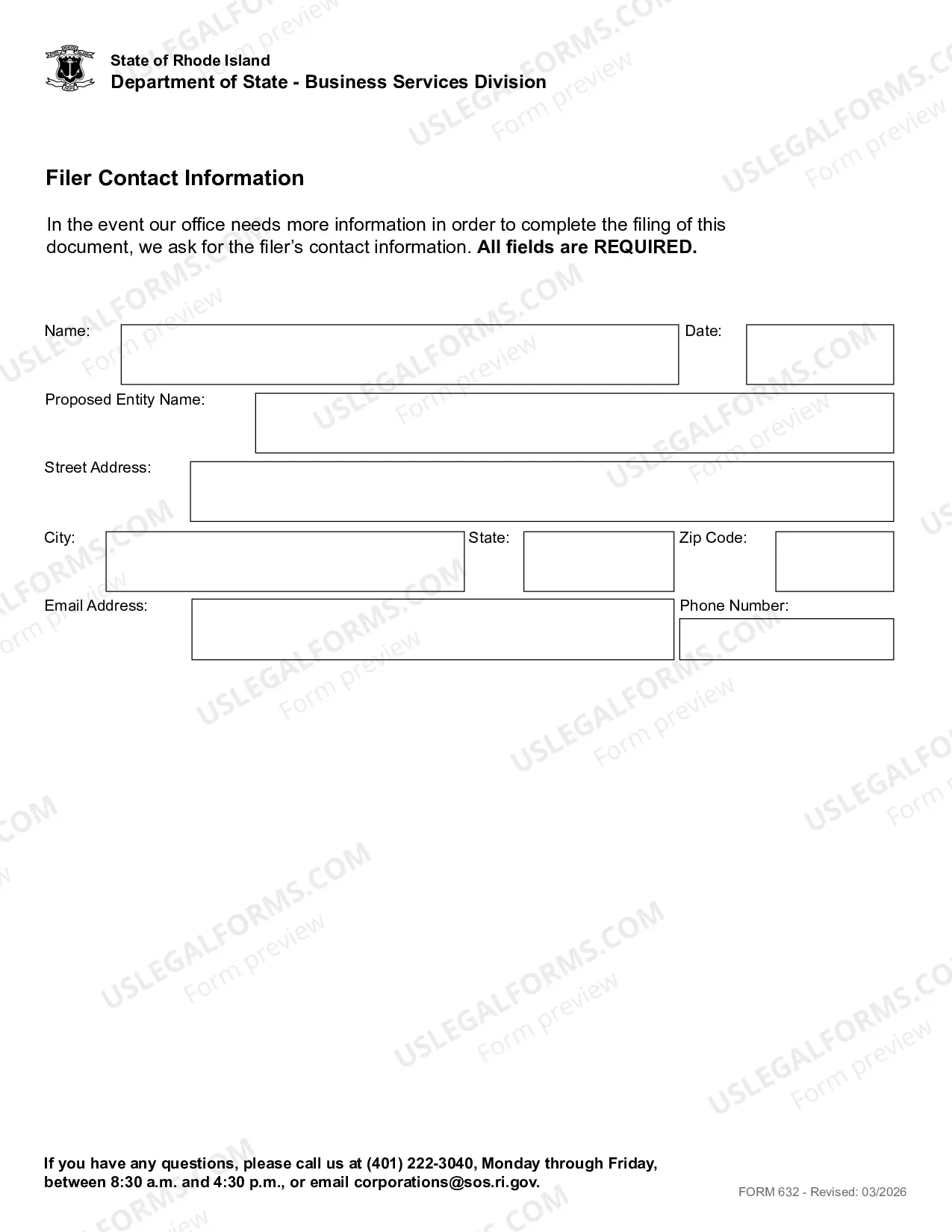 Preview Limited Liability Company (LLC)