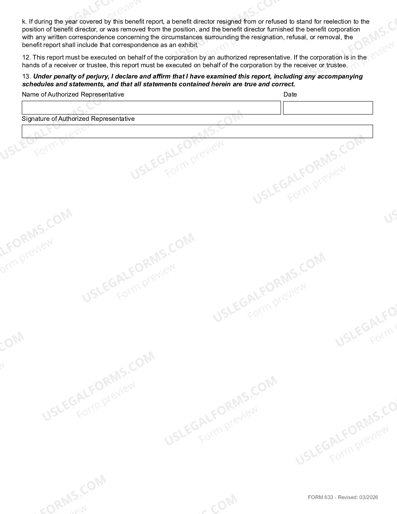 Preview Benefit Corporation