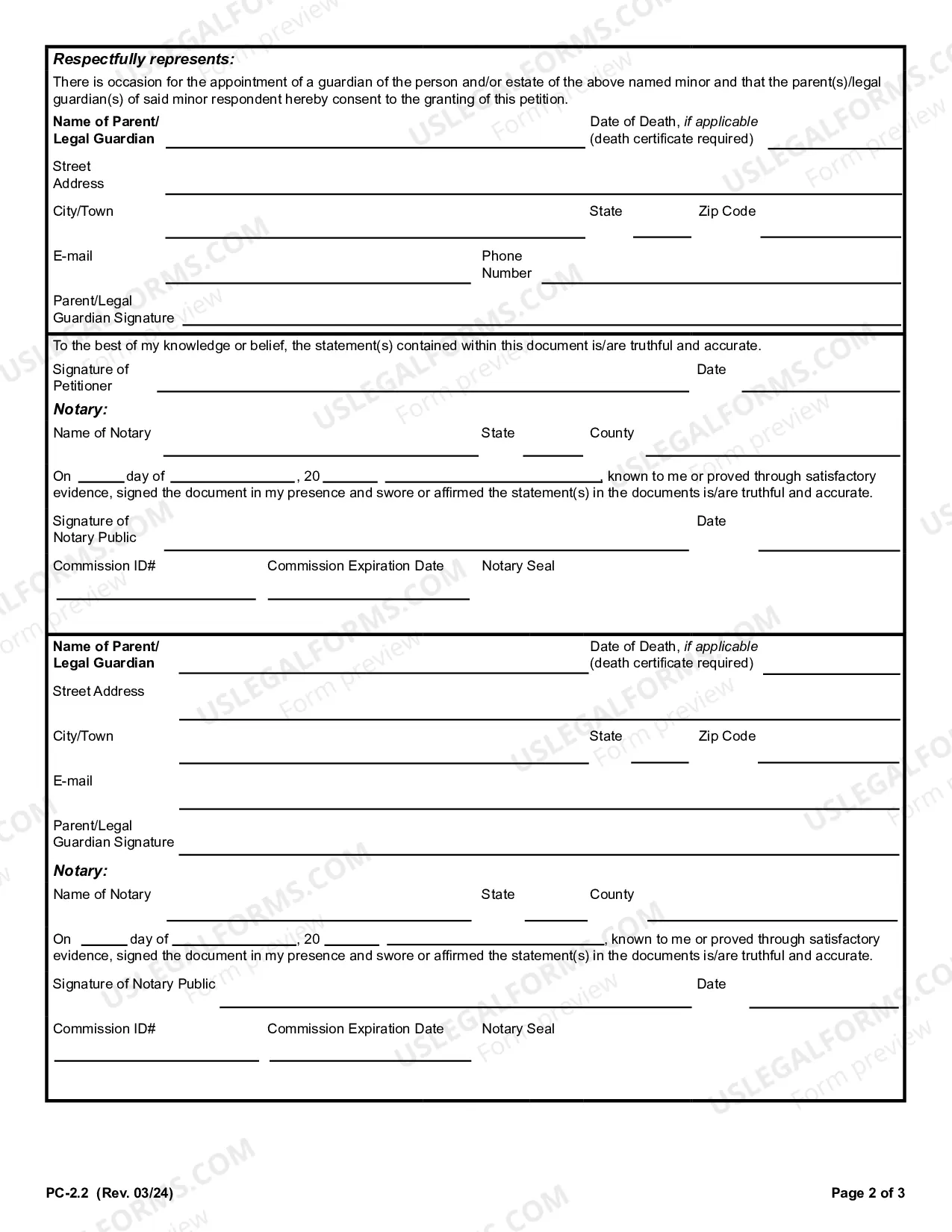 Preview Minor Guardianship